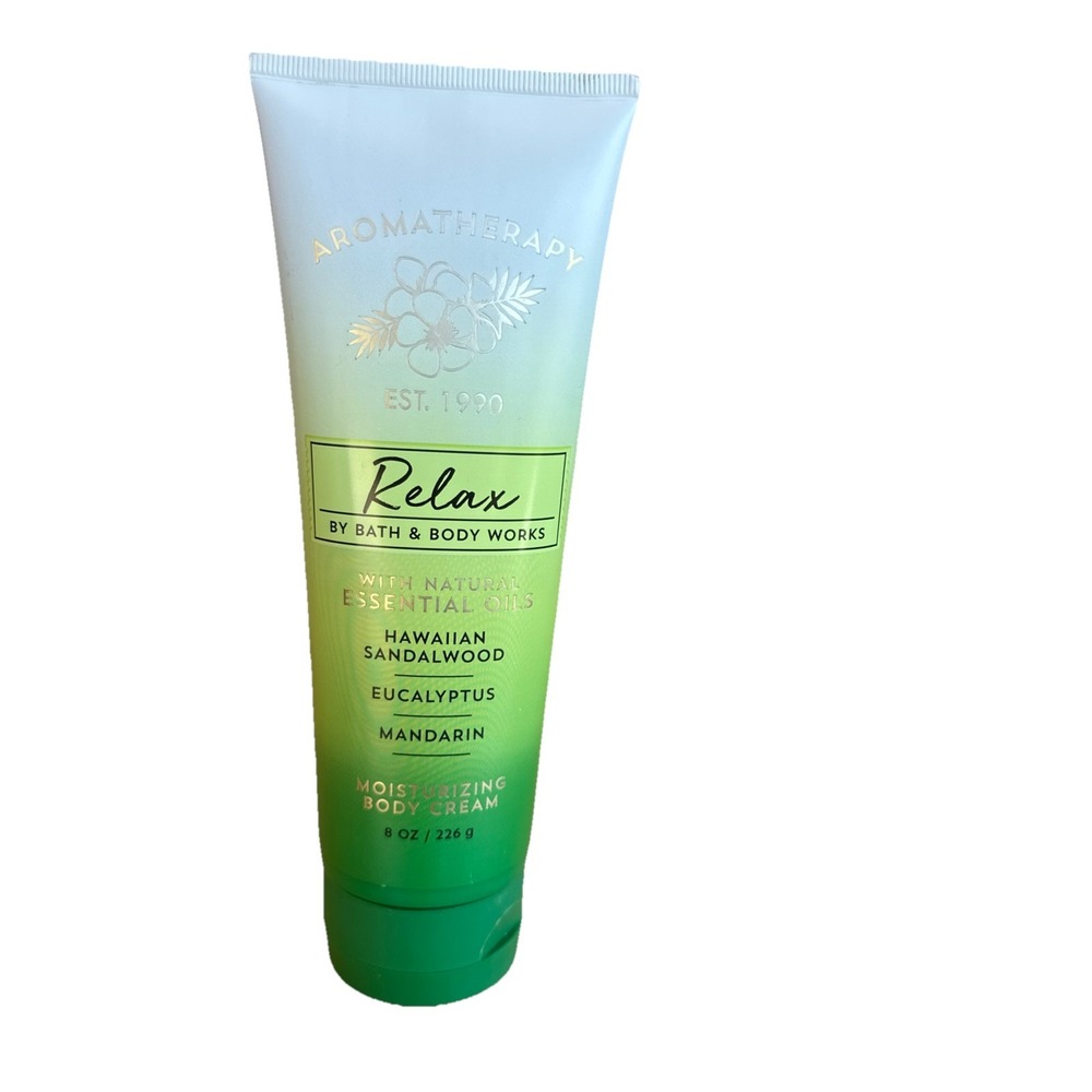 Bath & Body Works Aromatherapy Relax Hawaiian Sandalwood Moisturizing Body Cream